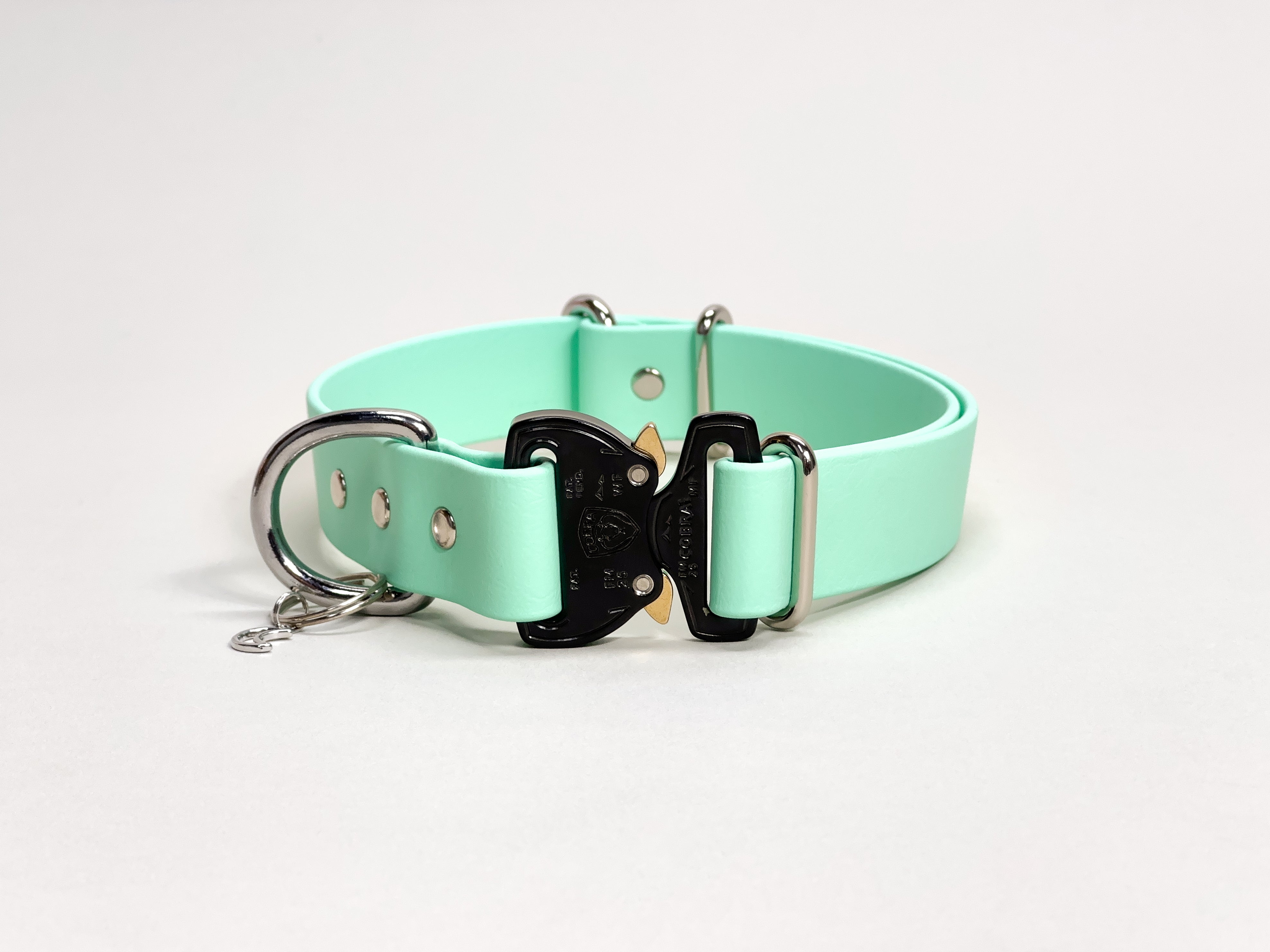 Handmade Leather Pup Collars, 6 Colours