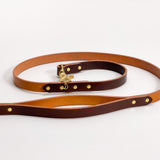 Leather Traffic Handle Dog Leash