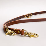 Mahogany - Classic Leather Dog Leash