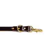 Walnut - Classic Leather Dog Leash