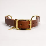 Leather Martingale Dog Collar