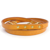 Natural - Classic Leather Dog Leash